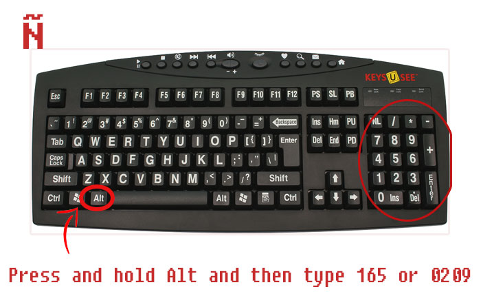 Enye Alt code